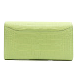thumbnail constance to go crocodile R9 jaune bourgeon phw Z stamp - L'UXE LINK