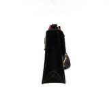 thumbnail slyvie mm black with leather strap - L'UXE LINK