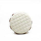 thumbnail life ring bag white mix pink cc logo lambskin mix transparency pvc light ghw seri 26 - L'UXE LINK