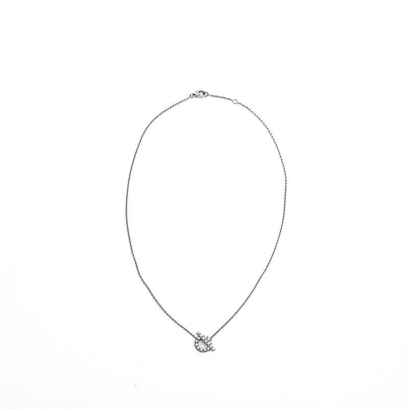 finesse diamond necklace in 18k wg #21k075387