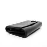 thumbnail Dune Epi Leather Clery Pochette Bag in black - L'UXE LINK