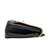 thumbnail lockme gm in leather black/white phw - L'UXE LINK