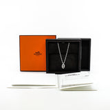 thumbnail d'ancre diamond necklace in 18k wg - L'UXE LINK