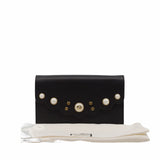 thumbnail CLUTCH BAG MARMONT LEATHER black pearl ghw - L'UXE LINK