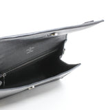 thumbnail Dune Epi Leather Clery Pochette Bag in black - L'UXE LINK