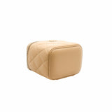 thumbnail vanity case small lambskin beige  ghw seri 31 - L'UXE LINK