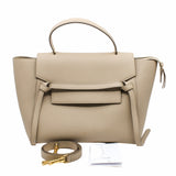thumbnail belt bag medium dark beige ghw - L'UXE LINK