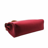 thumbnail herbag bag 31 in fabric winered mix brown phw X stamp - L'UXE LINK