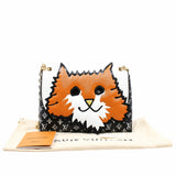 thumbnail Catogram Cat Bag Orange Black GHW - L'UXE LINK