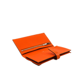 thumbnail bearn wallet lizerd orange m stamp - L'UXE LINK
