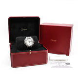 thumbnail ballon bleu 40MM, AUTOMATIC steel black leather sbb0039 - L'UXE LINK
