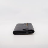 thumbnail kelly wallet black rghw epsom - L'UXE LINK