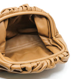 thumbnail pouch clutch brown - L'UXE LINK
