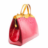 thumbnail BREA HANDBAG MONOGRAM VERNIS MM PINK PATENT GHW - L'UXE LINK