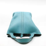 thumbnail picotin 22 tc leather blue phw T stamp - L'UXE LINK