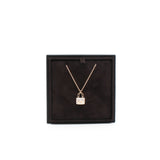 thumbnail constance full diamond necklace in 18k rg - L'UXE LINK