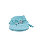 thumbnail Fleur de Lis Key Brooch diamond pandent in pt950 - L'UXE LINK