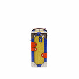 thumbnail petite malle Crocodile mix blue multicolor phw - L'UXE LINK