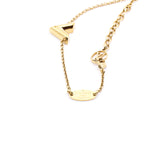 thumbnail Essential V Necklace in ghw rrp685 - L'UXE LINK