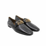 thumbnail mocassine time black gold buckle #35 - L'UXE LINK
