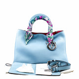 thumbnail issimo MM light blue mix rosepink with twilly phw - L'UXE LINK
