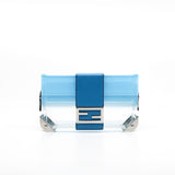thumbnail mini baguette trunk with strap blue phw rrp 6900 - L'UXE LINK