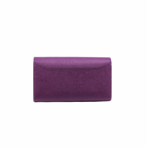 constance long wallet epsom purple phw T stamp