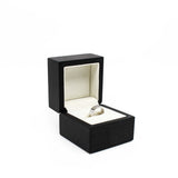 thumbnail H d'ancre diamond ring, small model in 18k wg #19AD94322 rrp 4200 - L'UXE LINK