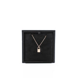 thumbnail H lock diamond rghw necklace - L'UXE LINK