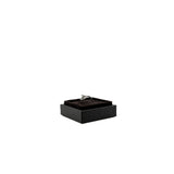 thumbnail finesse half diamond ring 18k wg #52 - L'UXE LINK
