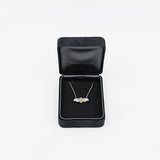 thumbnail PT18Y OVAL DI.40FVY MD FIREFLY PENDANT NECKLACE - L'UXE LINK