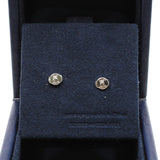 thumbnail earring v with triangle wg diamond rrp 5420 - L'UXE LINK