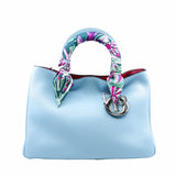 thumbnail issimo MM light blue mix rosepink with twilly phw - L'UXE LINK