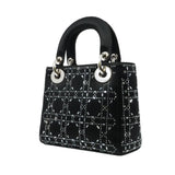 thumbnail mini lady with crystal in stain black phw 2016 - L'UXE LINK