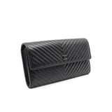 thumbnail long wallet leather black phw seri 22 - L'UXE LINK