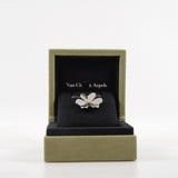 thumbnail necklace 18k white gold diamond - L'UXE LINK