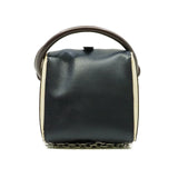 thumbnail limited dice bag in leather black phw - L'UXE LINK