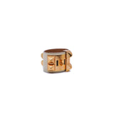 thumbnail cdc bracelet in leather nata ghw - L'UXE LINK