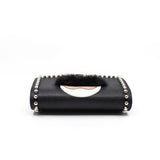 thumbnail clutch with chain black phw beans black fur - L'UXE LINK