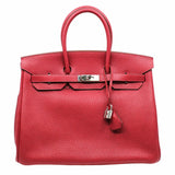 thumbnail birkin 35cm tc Q5 phw M stamp - L'UXE LINK