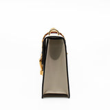 thumbnail slyvie medium shoulder bag in white ghw(without leather strap) - L'UXE LINK