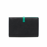 thumbnail wallet large black mix green ghw - L'UXE LINK