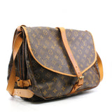 thumbnail vintage double side flap monogram ghw - L'UXE LINK