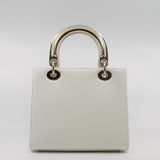 thumbnail dior lady medium white with stamp - L'UXE LINK
