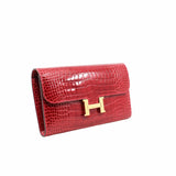 thumbnail constance alligator red ghw A stamp - L'UXE LINK
