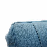thumbnail garden party 36cm leather blue - L'UXE LINK