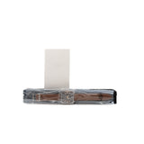 thumbnail Carre H watch, 45 mm in brown leather band phw #w045778ww00 - L'UXE LINK
