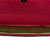 thumbnail long clutch with stads bangle handle in leather rosepink ghw - L'UXE LINK