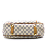 thumbnail Damier Azur Galliera PM Shoulder Tote - L'UXE LINK