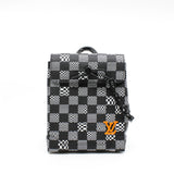 thumbnail side bag black white grid - L'UXE LINK